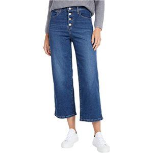 Levi Strauss Mile High Cropped Wide Leg Jeans NWT